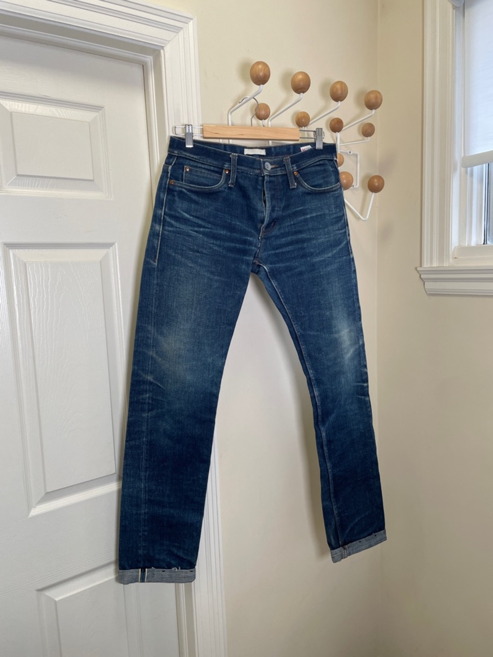 Unbranded Brand - Skinny Raw Selvedge Denim - Blue - 34x31